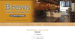 Desktop Screenshot of brews-taphouse.com
